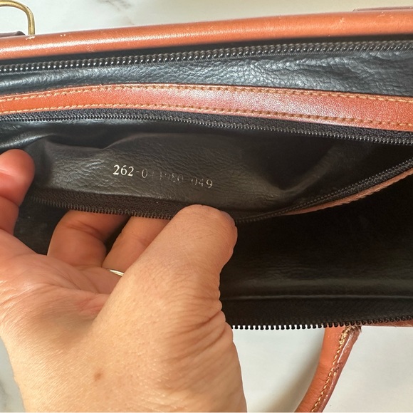 Fendi Vintage Pecan Canvas Coated Boston Bag - Picture 14 of 16